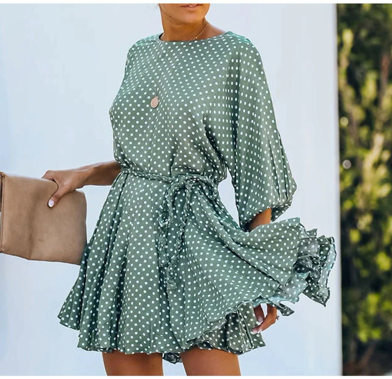 Ruffle Mini Dres