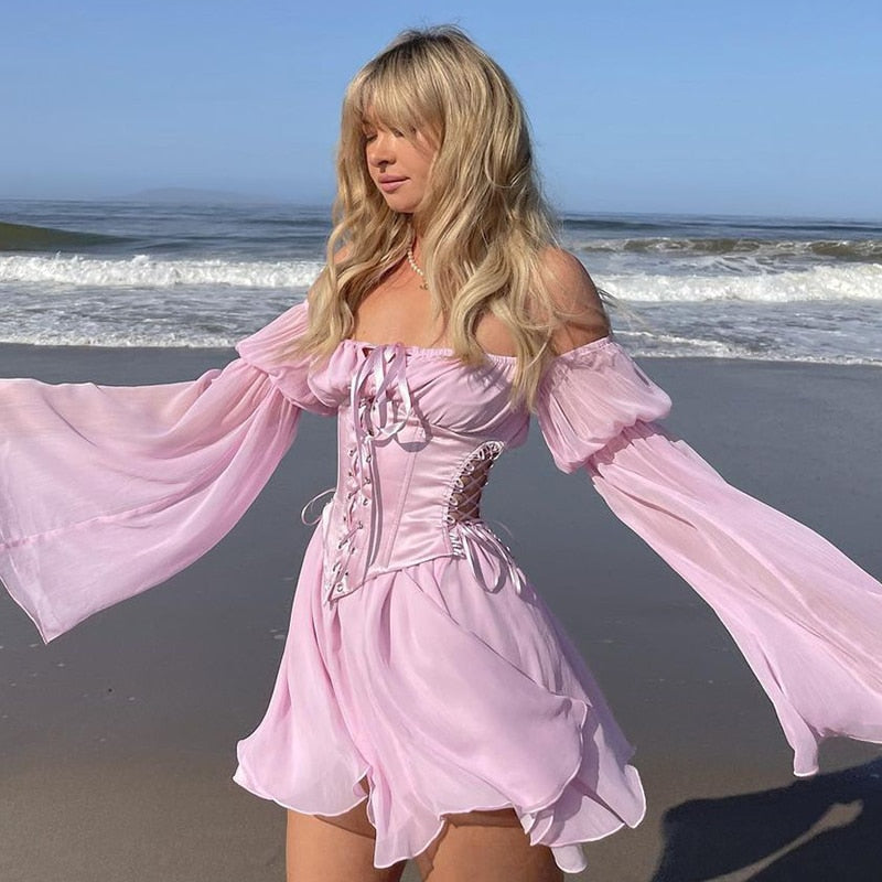 Vintage Style Corset Dress