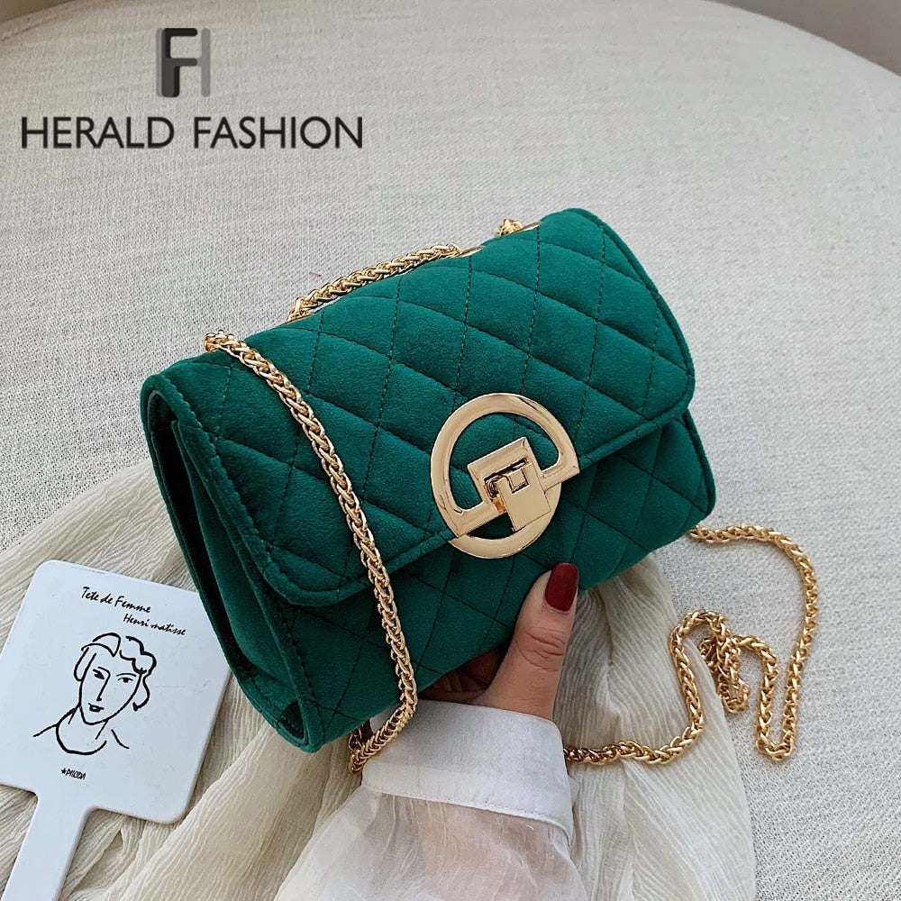 Velvet Crossbody Bag