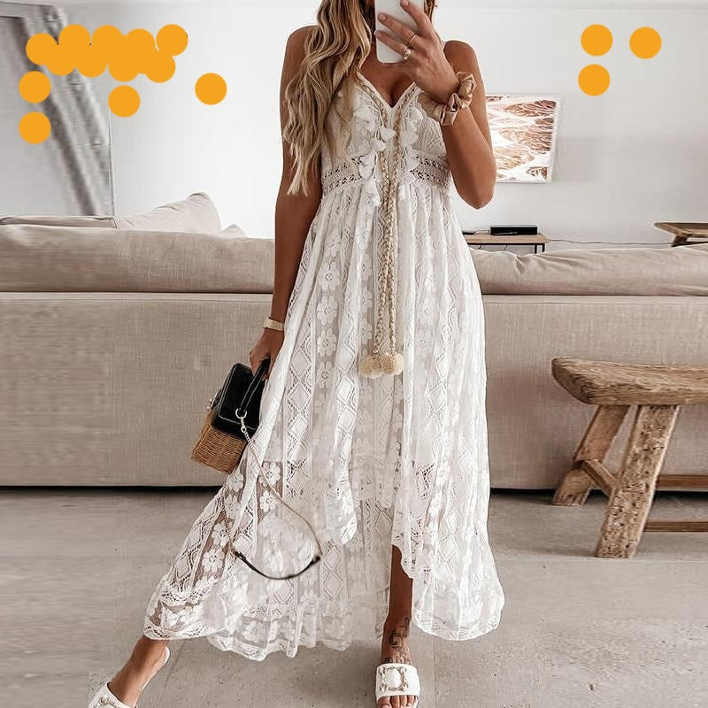 Elegant Chic Tassel Dress
