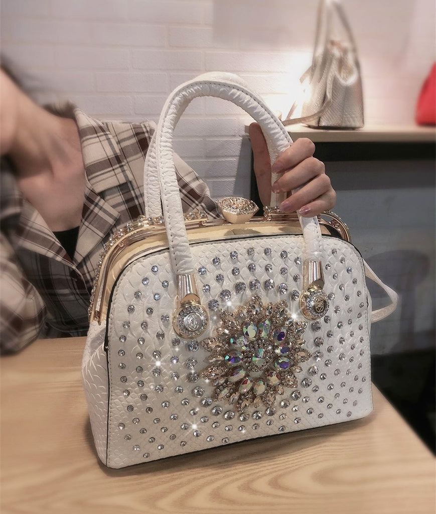 Luxury leather handbag