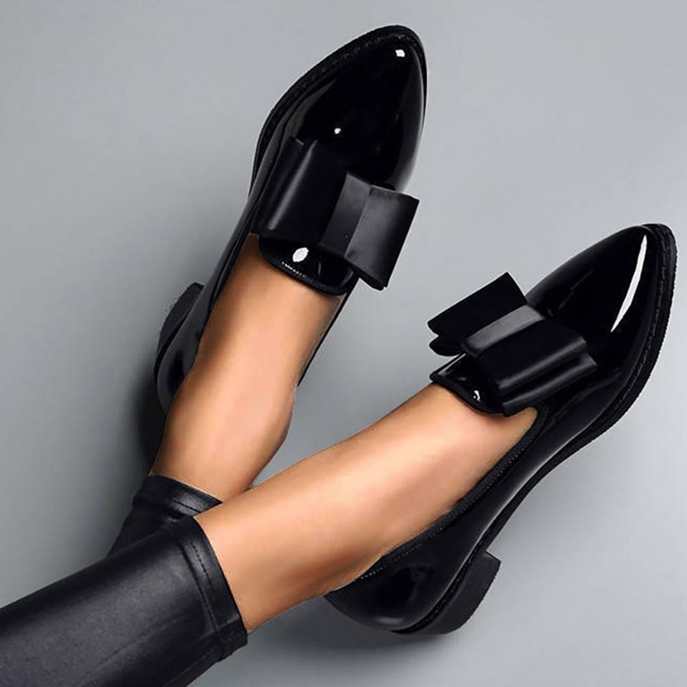 Bowtie Flat Women Shoes