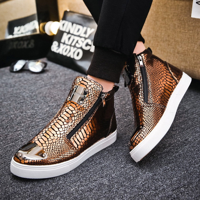 Fashion Zipper Shoes