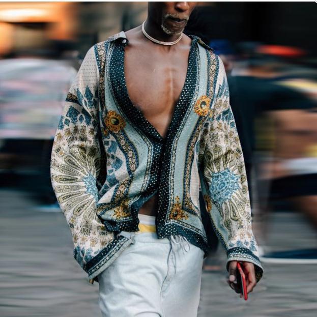 Bohemian Men Shirt