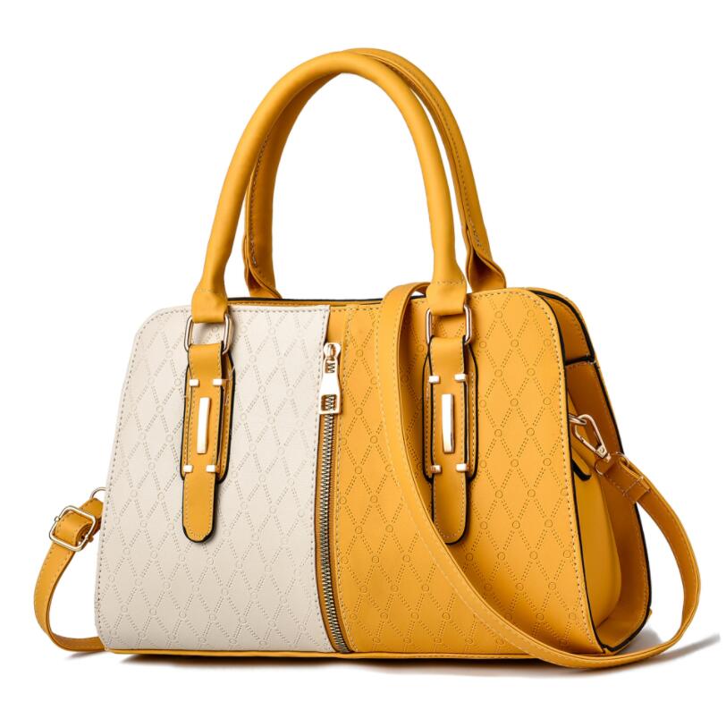 Double Color Handbags