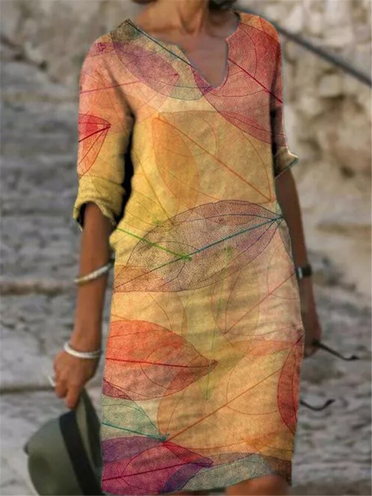 Fashion plus size dress
