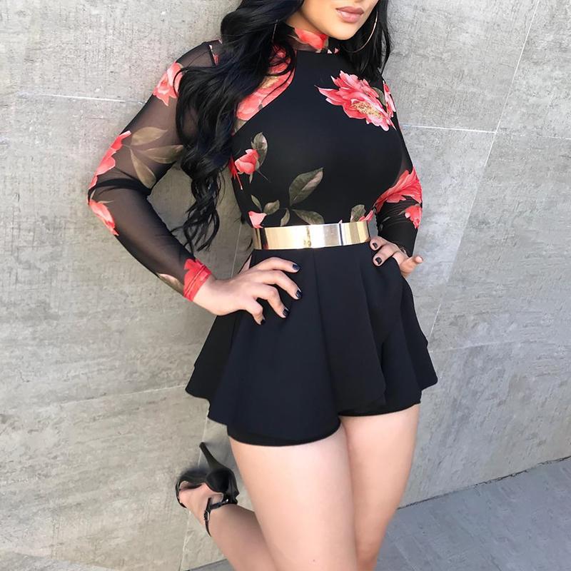 Fashionable Floral Blouse