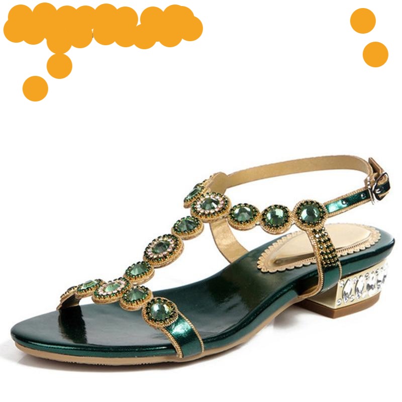 Rhinestone High-end Sandals