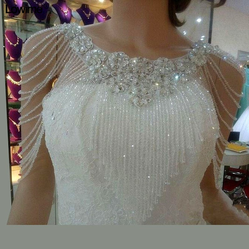 Crystals Bolero Appliques Wrap