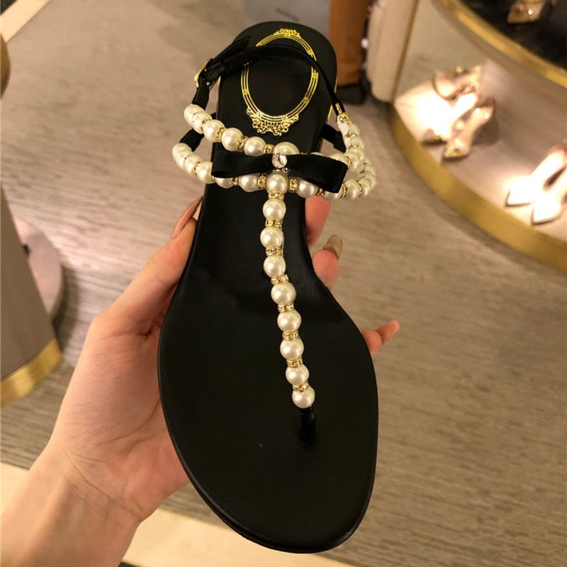 Pearl sandals shoes