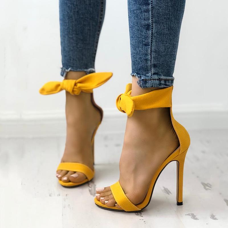 Suede High Heel Shoes