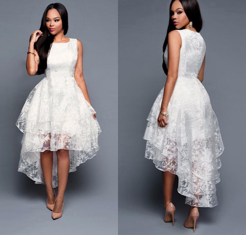 Fashion High Low Dress