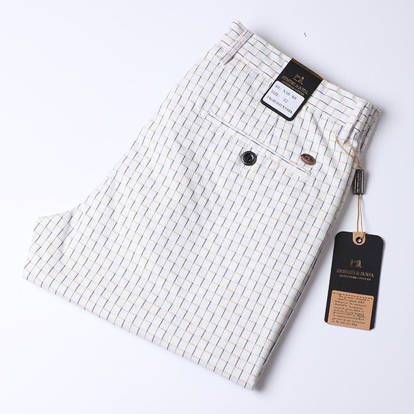 Regular Fit Plaid Pants