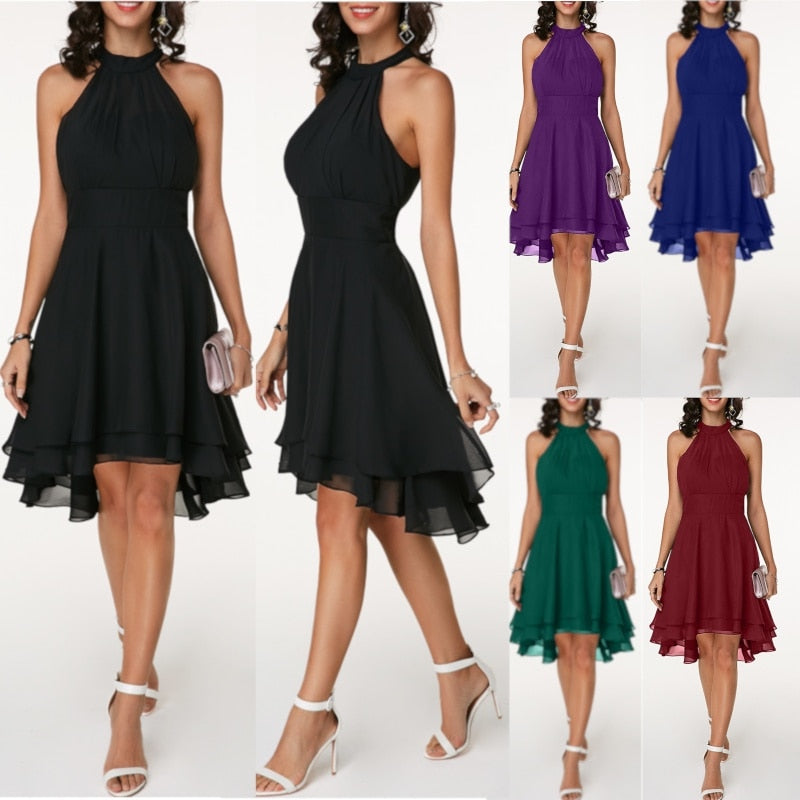 Halter Sleeveless Dress