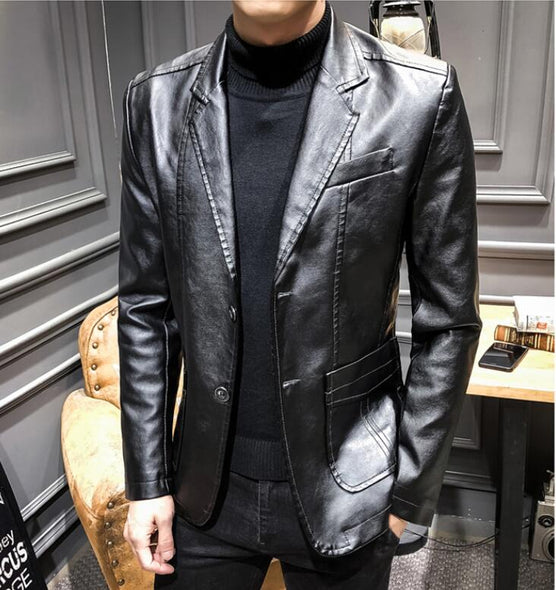 Pu Leather Jacket