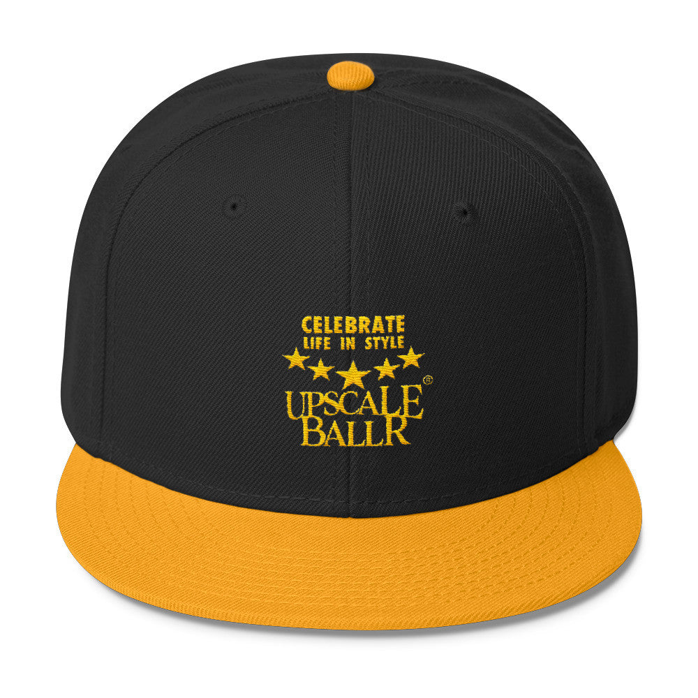 Wool Blend Snapback with the UB Sign