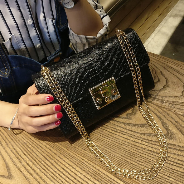 Alligator Leather Bag