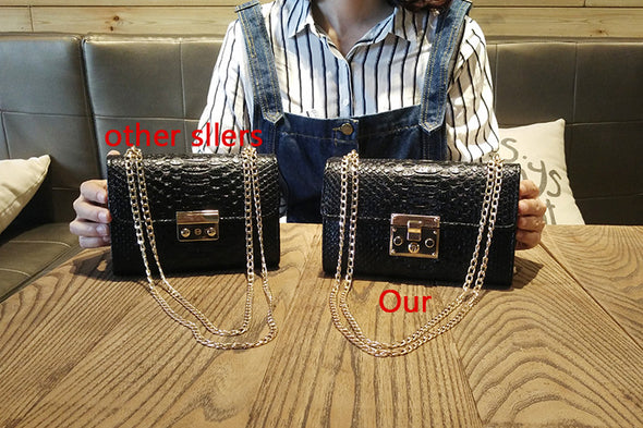 Alligator Leather Bag