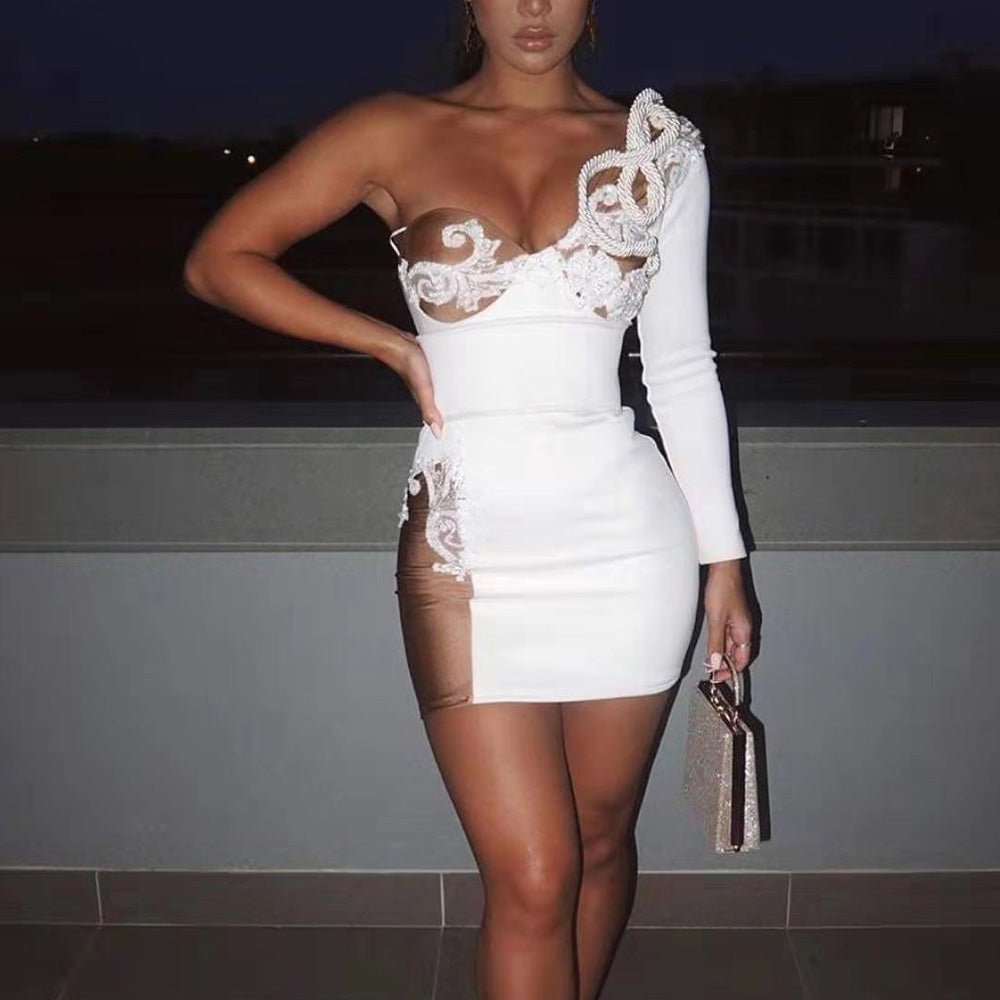 Shoulder One Dress