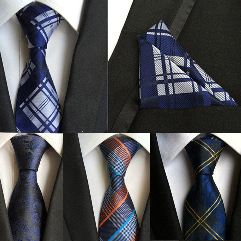100% Silk tie set