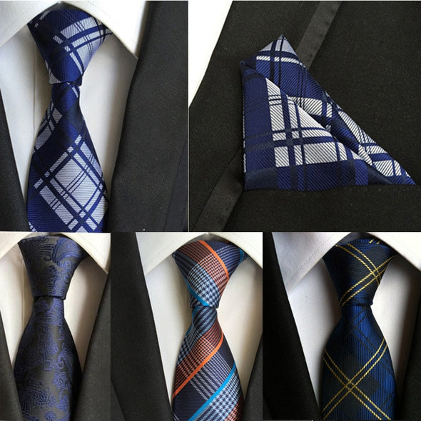 100% Silk tie set