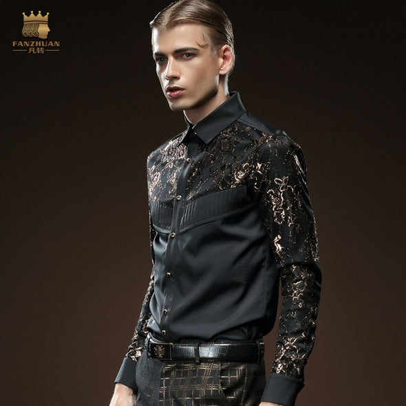 Stitching shirt