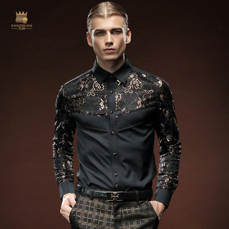 Stitching shirt