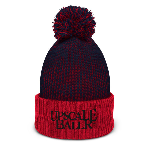 UpscaleBallR Pom-Pom Beanie