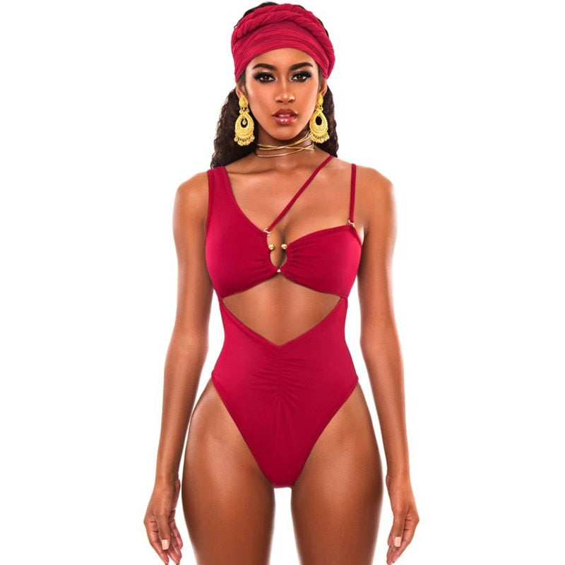 Sexy Cut Out Swimwear
