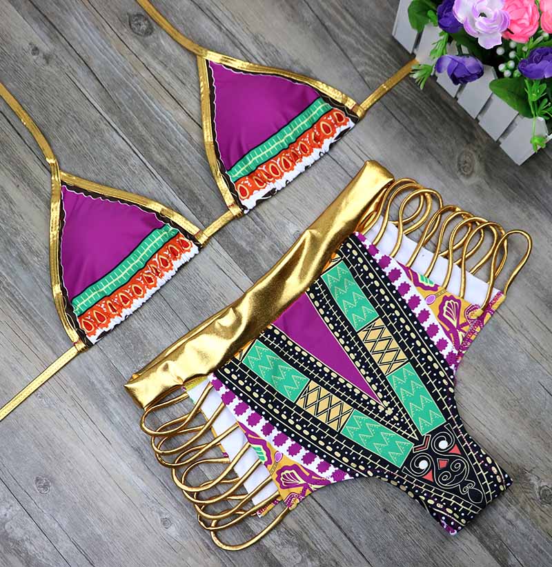 Yakonda Print Bikini Set