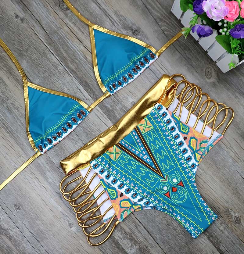 Yakonda Print Bikini Set