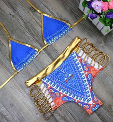 Yakonda Print Bikini Set