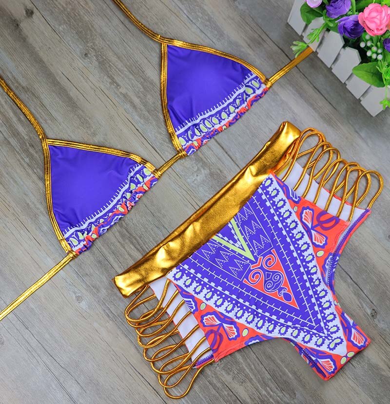 Yakonda Print Bikini Set