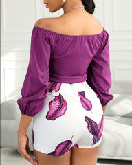Spring/Summer Crop Top Set
