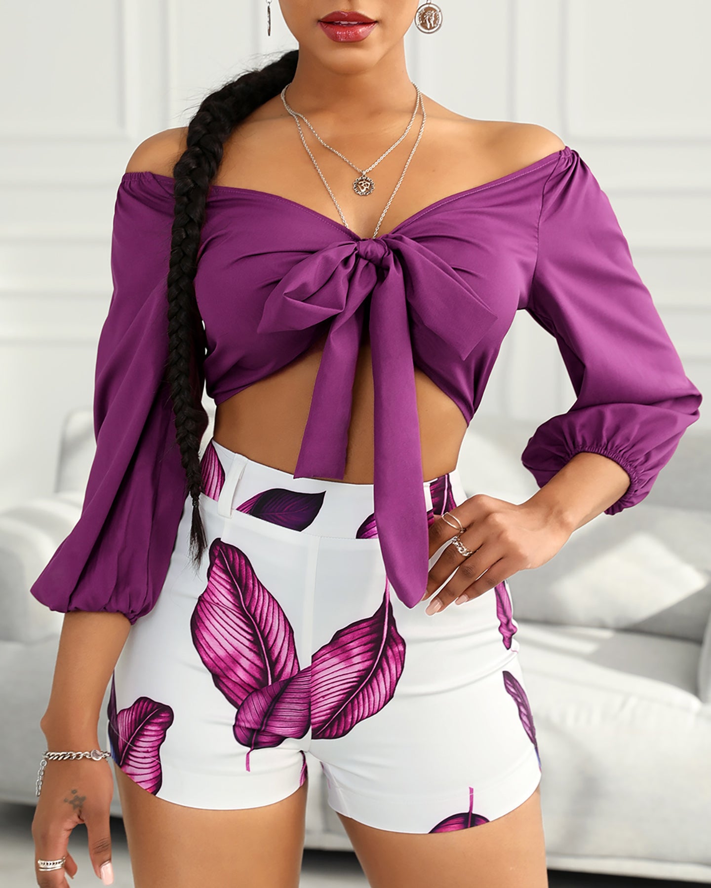 Spring/Summer Crop Top Set