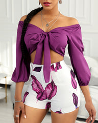 Spring/Summer Crop Top Set
