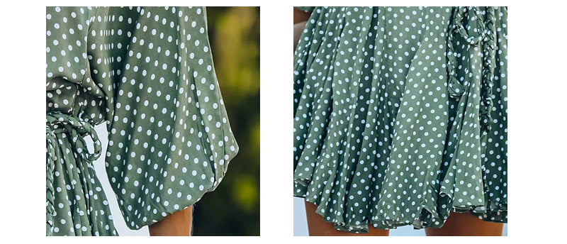 Ruffle Mini Dres
