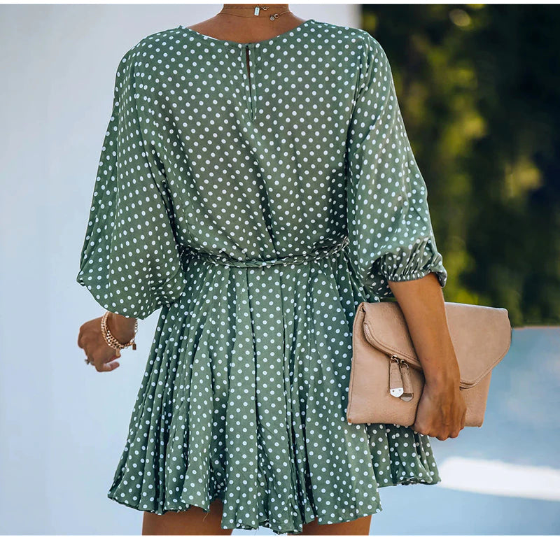 Ruffle Mini Dres