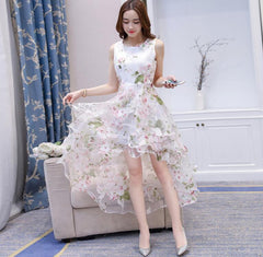 Fashion High Low Dress
