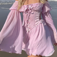 Vintage Style Corset Dress