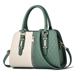 Double Color Handbags