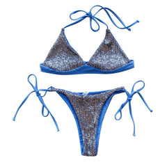 Female Shinny Lingerie Set