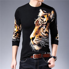 Tiger Print Sweater