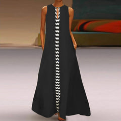 Summer Printed Maxi Dress