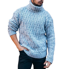 Solid Turtleneck Sweater