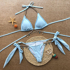 (XL) Shiny diamond bikini
