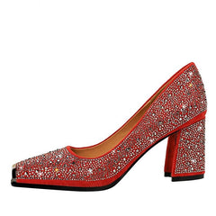 Elegant Crystal Shoes