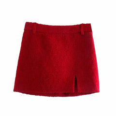 Hight Waist skirt two-piece set suit