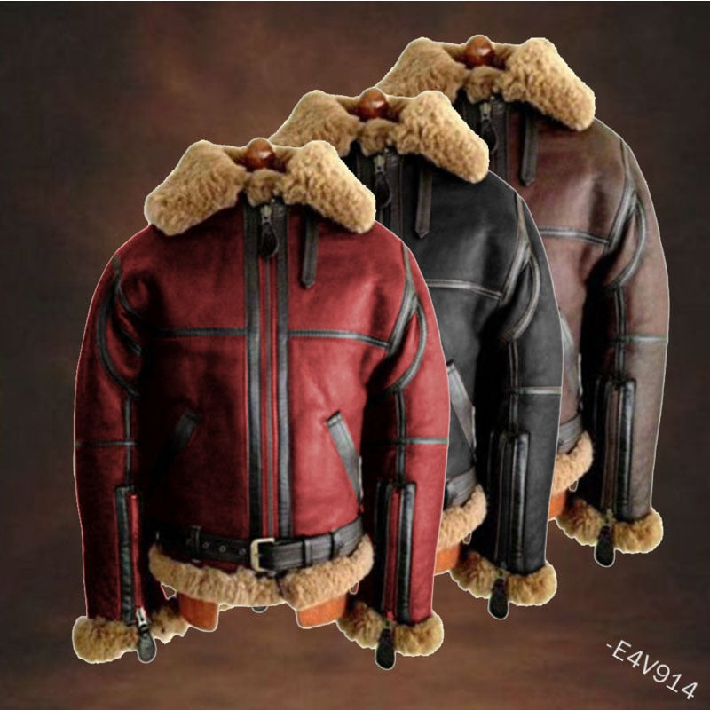 Winter Leather Jacket