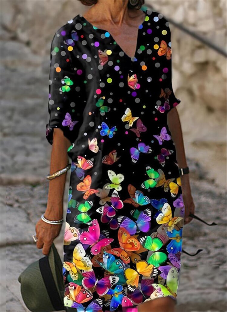 Fashion plus size dress